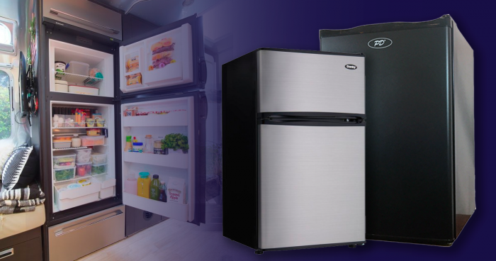 Propane Refrigerator & Electric Refrigerator