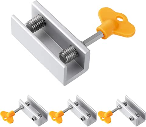 Maxdot 4 Sets Sliding Window Door Locks