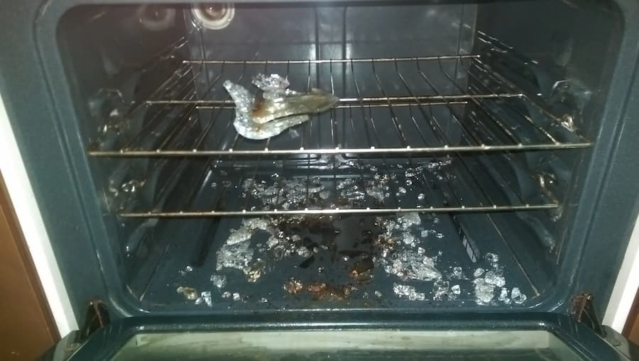 Glass to Shatter in the Oven