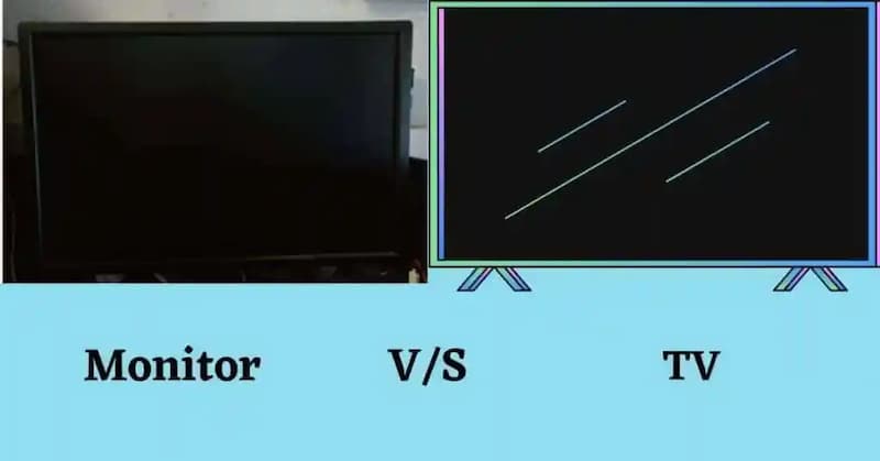 Difference Between a Monitor and a TV