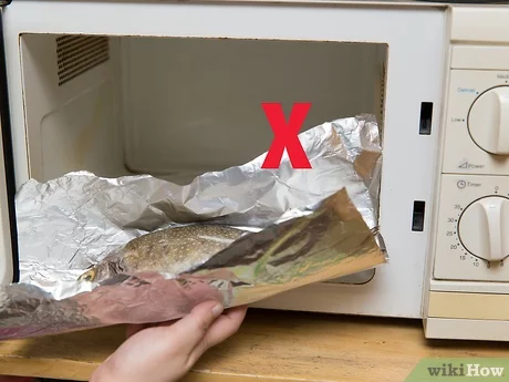 Aluminum Foil not put in Microwave